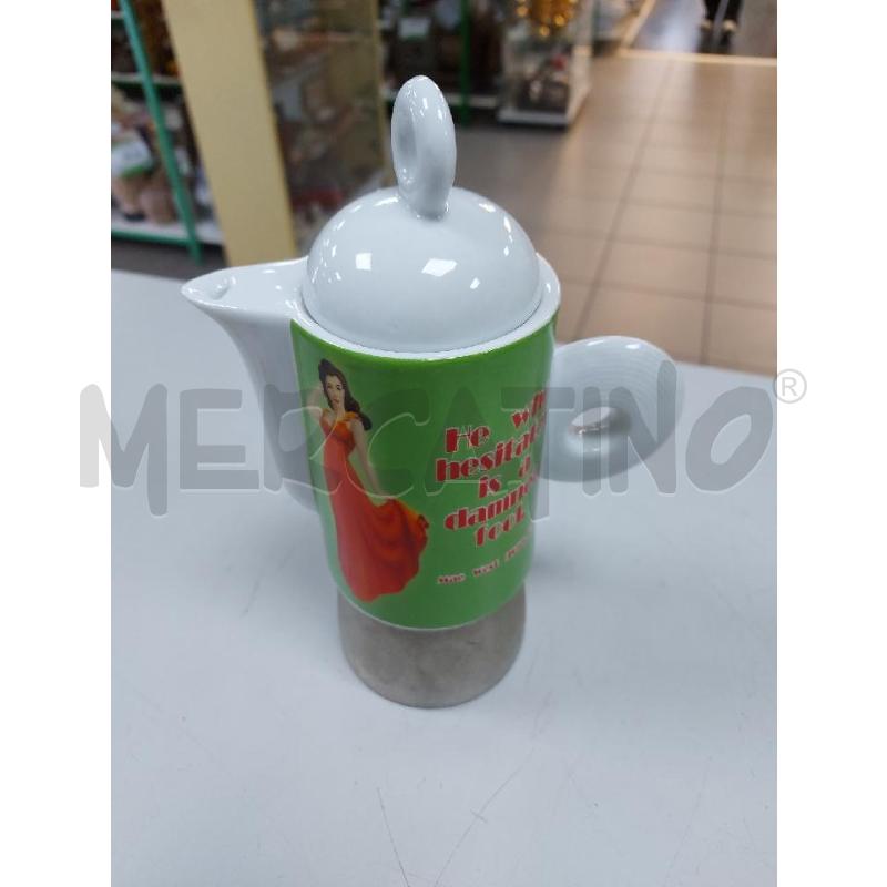 CAFFETTIERA  CERAMICA  | Mercatino dell'Usato Avigliana 2
