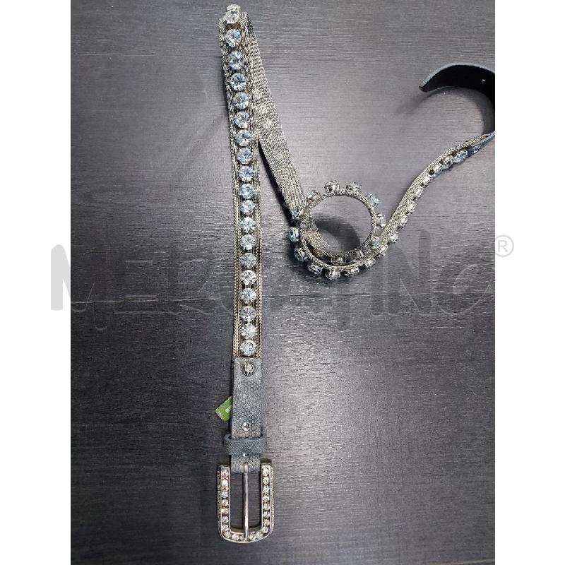 CINTURA DONNA NANNI GRIGIO STRASS | Mercatino dell'Usato Avigliana 2