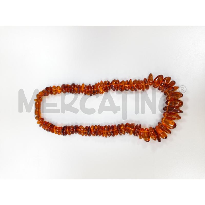 COLLANA CIONDOLINI SVASATI ARANCIO  | Mercatino dell'Usato Avigliana 1