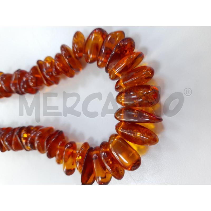 COLLANA CIONDOLINI SVASATI ARANCIO  | Mercatino dell'Usato Avigliana 2