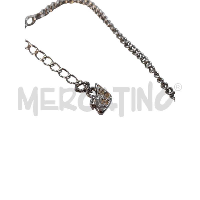 COLLANA SWAROVSKI PUNTE STRASS STRASS GRIGIO | Mercatino dell'Usato Avigliana 2