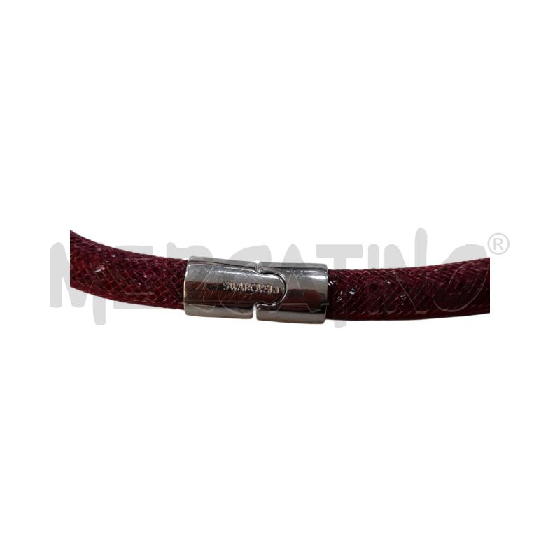 COLLANA TUBO ROSSO SWAROVSKI  | Mercatino dell'Usato Avigliana 2
