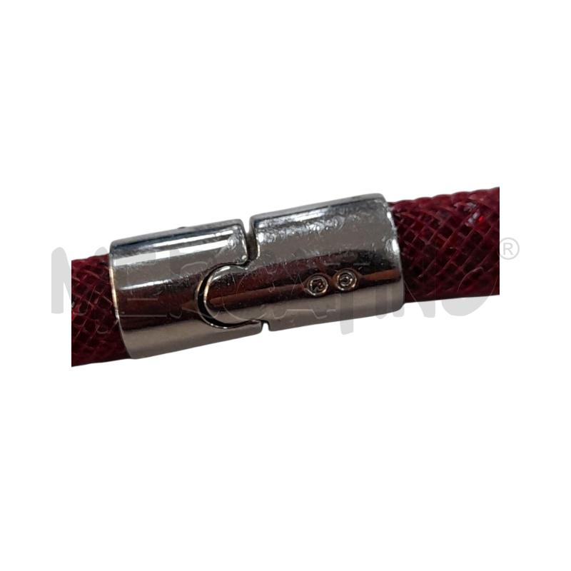 COLLANA TUBO ROSSO SWAROVSKI  | Mercatino dell'Usato Avigliana 3