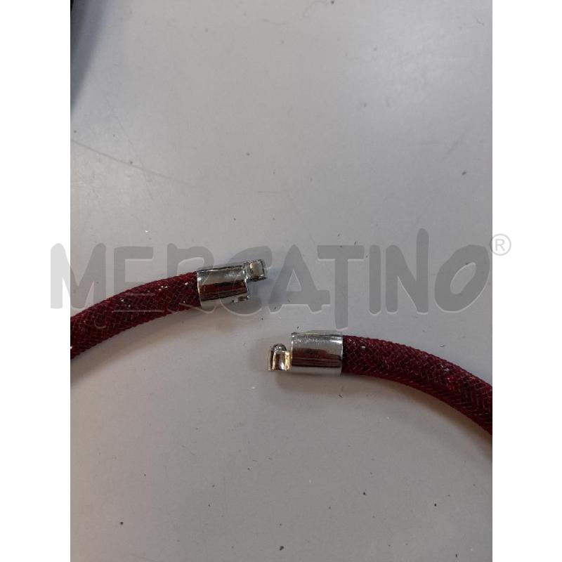 COLLANA TUBO ROSSO SWAROVSKI  | Mercatino dell'Usato Avigliana 5