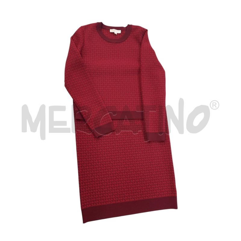 COMPLETO DONNA MICHAEL KORS ROSSO MAGLIA+GONNA TUBINO  | Mercatino dell'Usato Avigliana 1