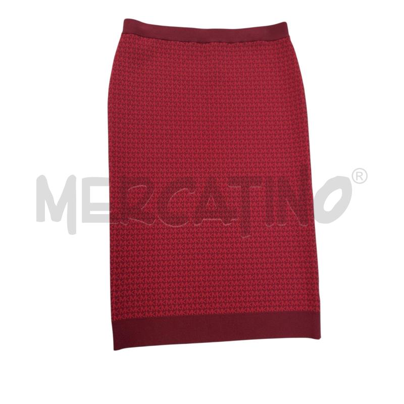 COMPLETO DONNA MICHAEL KORS ROSSO MAGLIA+GONNA TUBINO  | Mercatino dell'Usato Avigliana 3
