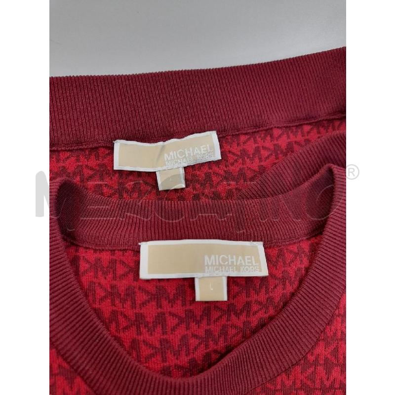 COMPLETO DONNA MICHAEL KORS ROSSO MAGLIA+GONNA TUBINO  | Mercatino dell'Usato Avigliana 4