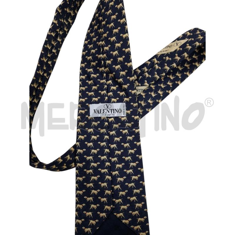 CRAVATTA VALENTINO BLU CON ANIMALI | Mercatino dell'Usato Avigliana 2