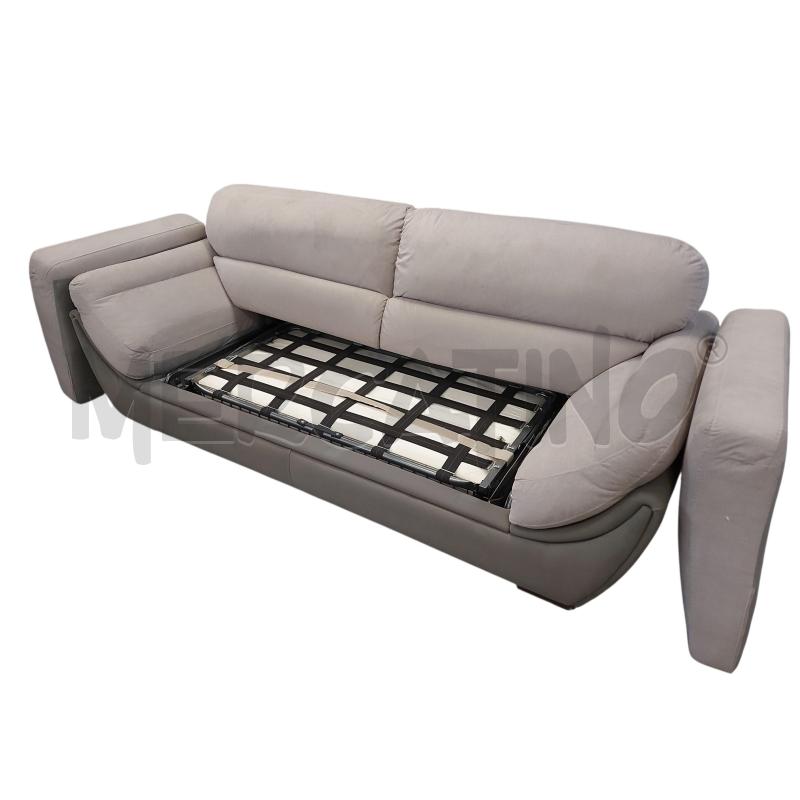 DIVANO LETTO GRIGIO CHIARO SCURO MAX RELAX | Mercatino dell'Usato Avigliana 3
