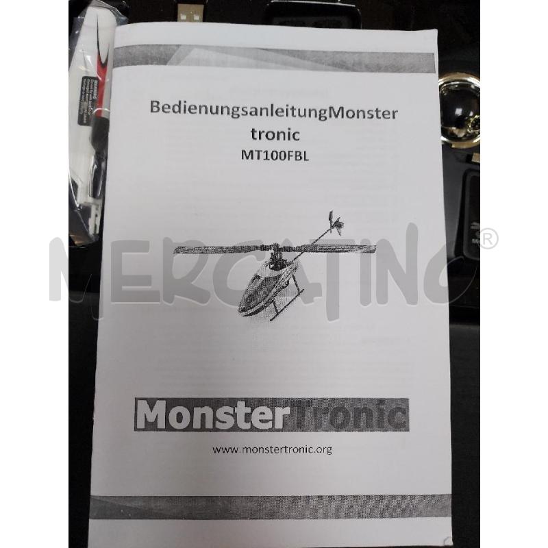 ELICOTTERO  MONSTER TRONIC MT100FBL | Mercatino dell'Usato Avigliana 2