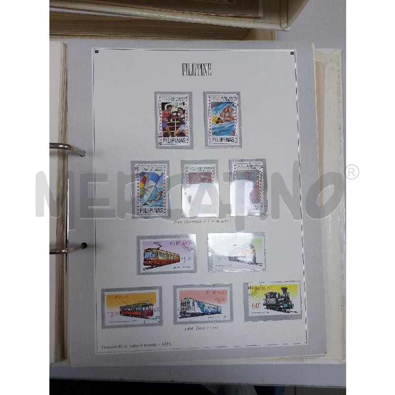 FRANCOBOLLI DI TUTTI IL MONDO COLLEZIONE PZ.6 QUADERNI | Mercatino dell'Usato Avigliana 2
