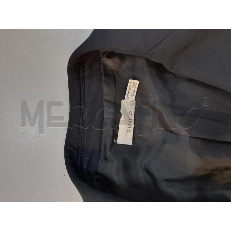 GIACCA DONNA BLU PINKO TESSUTO LATERALE  | Mercatino dell'Usato Avigliana 3