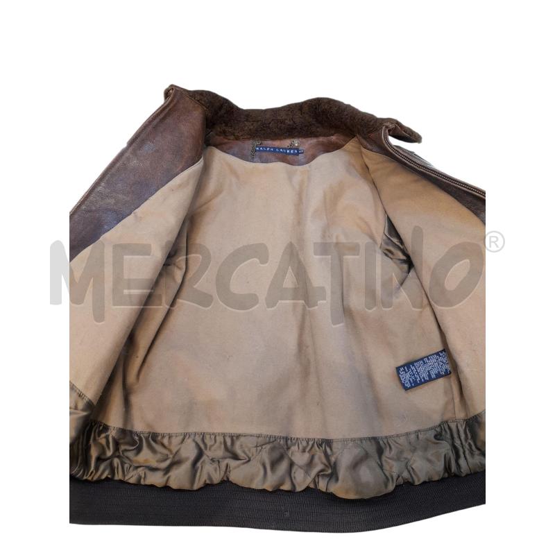 GIACCA RALPH LAUREN PELLE E COLLETTO SHEARLING MODELLO AVIATORE   | Mercatino dell'Usato Avigliana 5