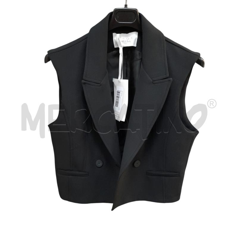 GILET DONNA KAOS NERO DOPPIOPETTO CON BOTTONI | Mercatino dell'Usato Avigliana 1