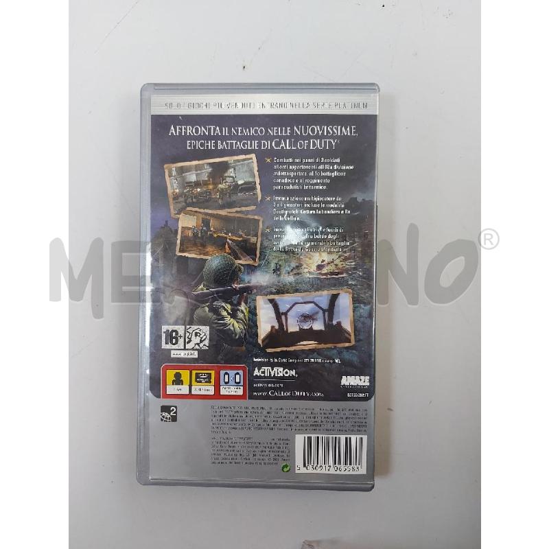 GIOCO PSP CALL OF DUTY | Mercatino dell'Usato Avigliana 2