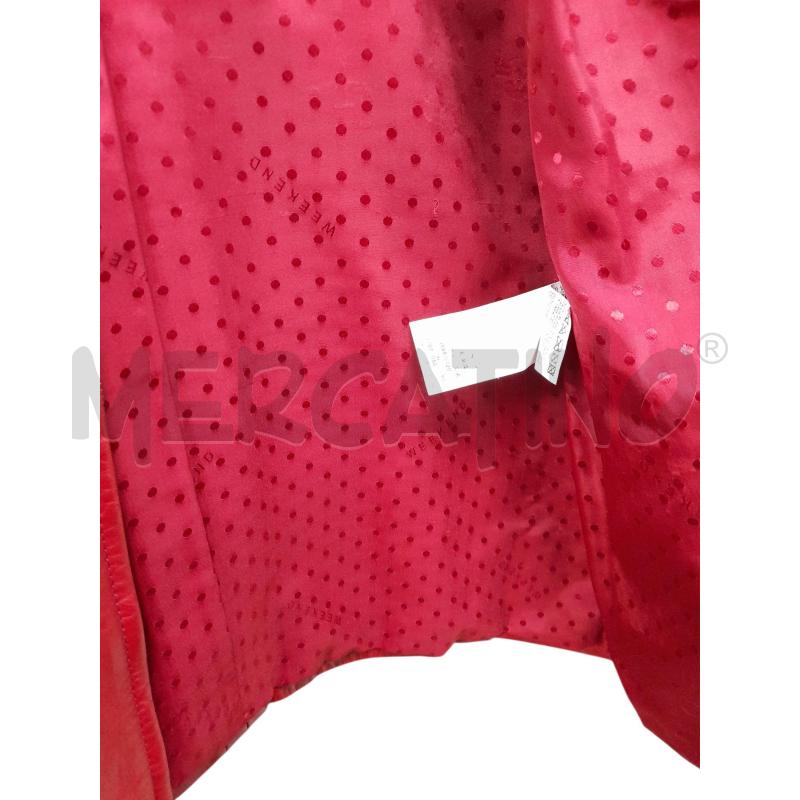 GIUBBINO DONNA ROSSO WEEKEND IN PELLE  | Mercatino dell'Usato Avigliana 1