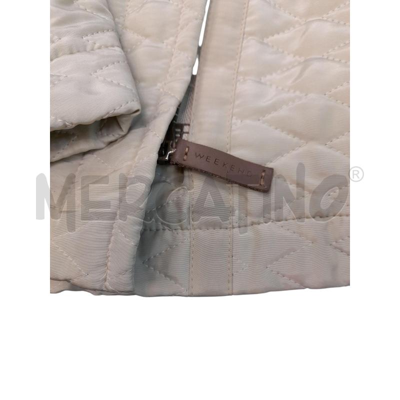 GIUBBINO DONNA WEEKEND MAX MARA TRAPUNTATO BEIGE | Mercatino dell'Usato Avigliana 3