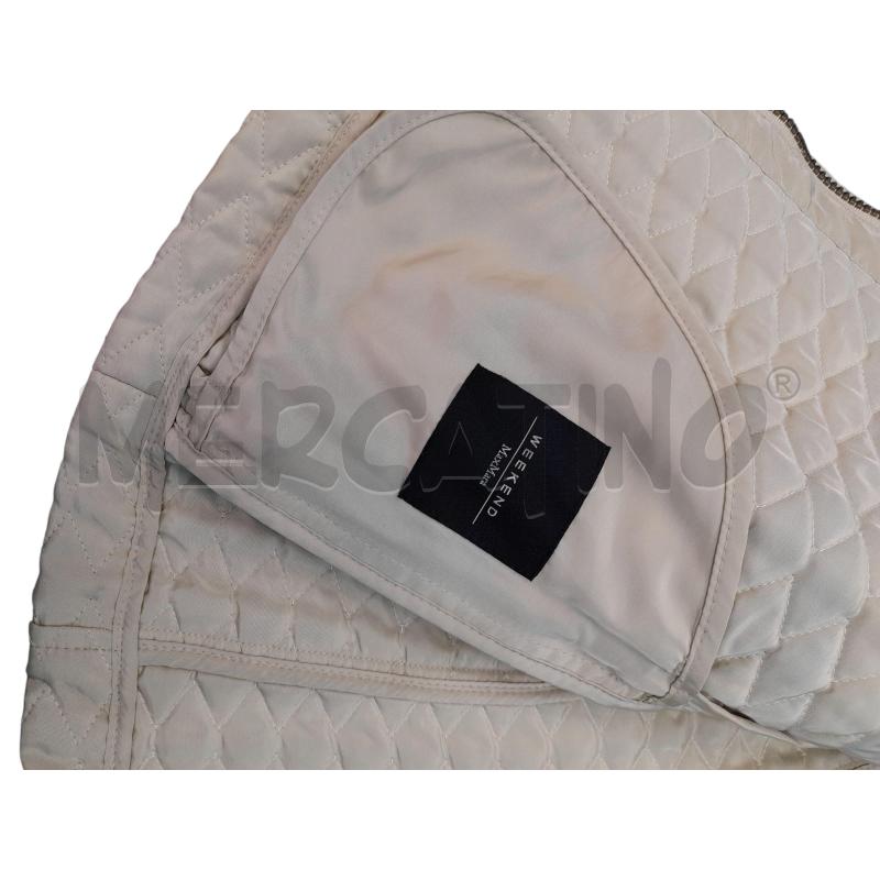 GIUBBINO DONNA WEEKEND MAX MARA TRAPUNTATO BEIGE | Mercatino dell'Usato Avigliana 4