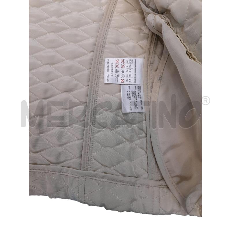 GIUBBINO DONNA WEEKEND MAX MARA TRAPUNTATO BEIGE | Mercatino dell'Usato Avigliana 5