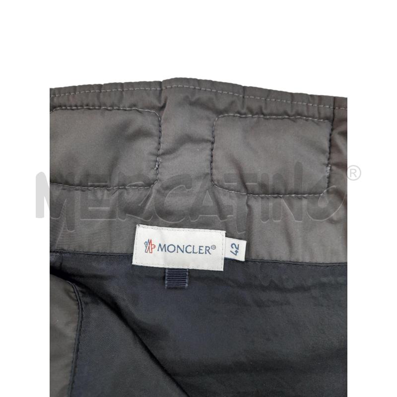 GONNA MONCLER TORTORA SCURO CON TASCHE TRAPUNTATE GRIGIO SCURO | Mercatino dell'Usato Avigliana 3