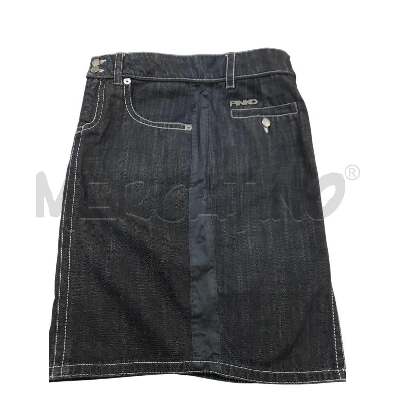 GONNA PINKO DENIM SCURO  | Mercatino dell'Usato Avigliana 5