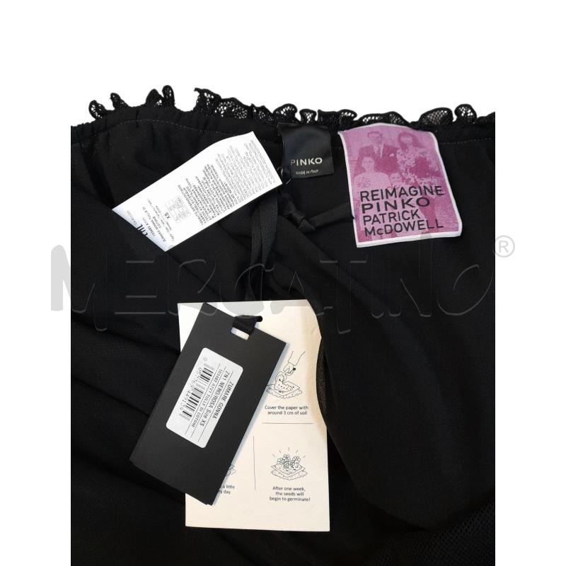 GONNA PINKO NERO ZUMARE CON CHIUSURA A PORTAFOGLIO LACCIO ROSA  | Mercatino dell'Usato Avigliana 2