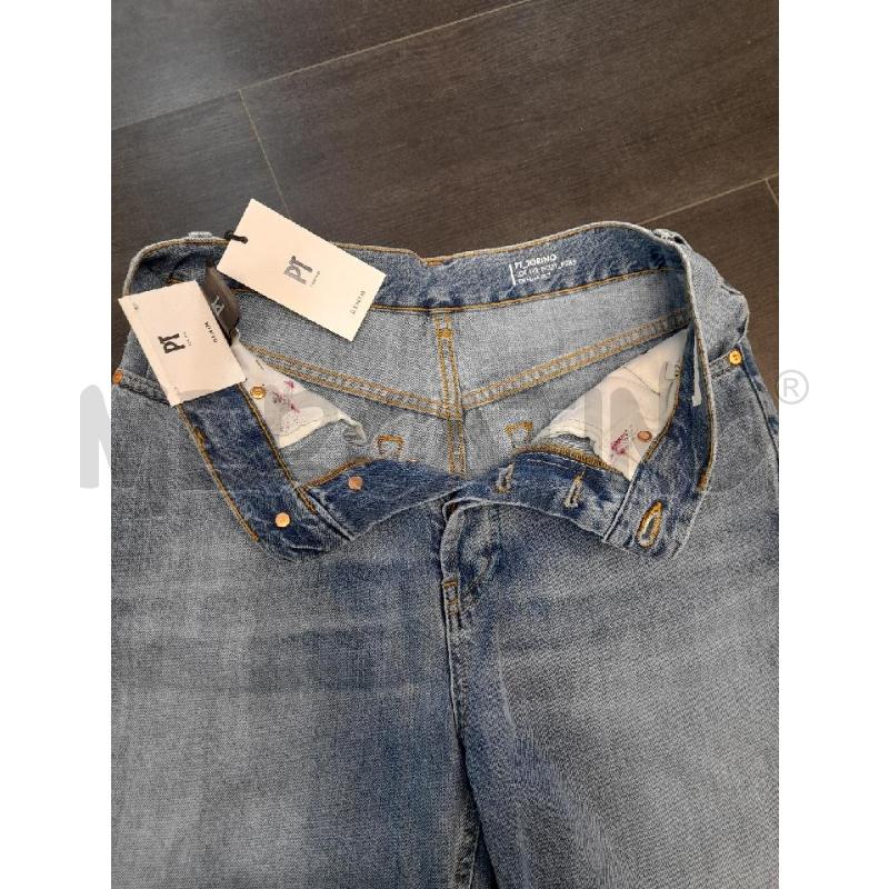 JEANS DONNA PT NUOVO TORINO RICAMOFUCSIA TASCA  | Mercatino dell'Usato Avigliana 3