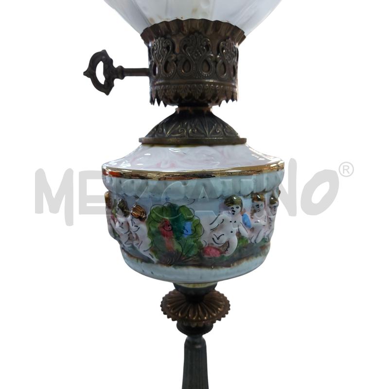LAMPADA VINTAGE CAPO DI MONTE | Mercatino dell'Usato Avigliana 3