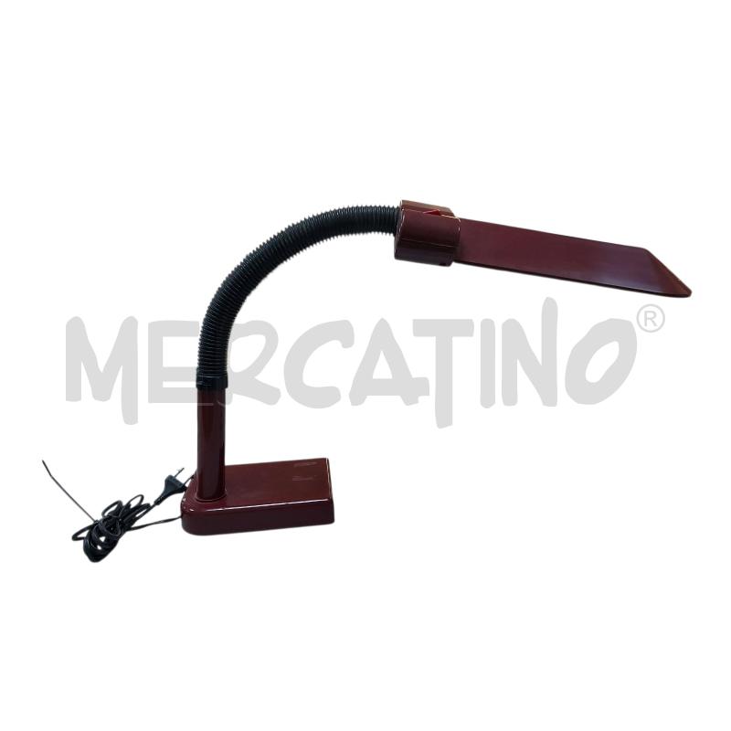 LAMPADA  DA TAVOLO SYLVANA  BORDEAUX | Mercatino dell'Usato Avigliana 1
