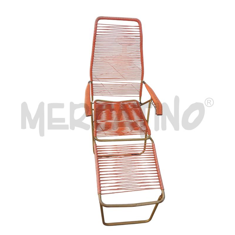 LETTINO SDRAIO VINTAGE SPAGHETTI ANNI 70 ARANCIONE | Mercatino dell'Usato Avigliana 2
