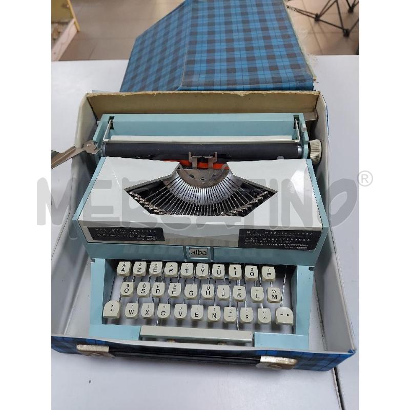 MACCHINA DA SCRIVERE ANNI 60 ALBA | Mercatino dell'Usato Avigliana 1