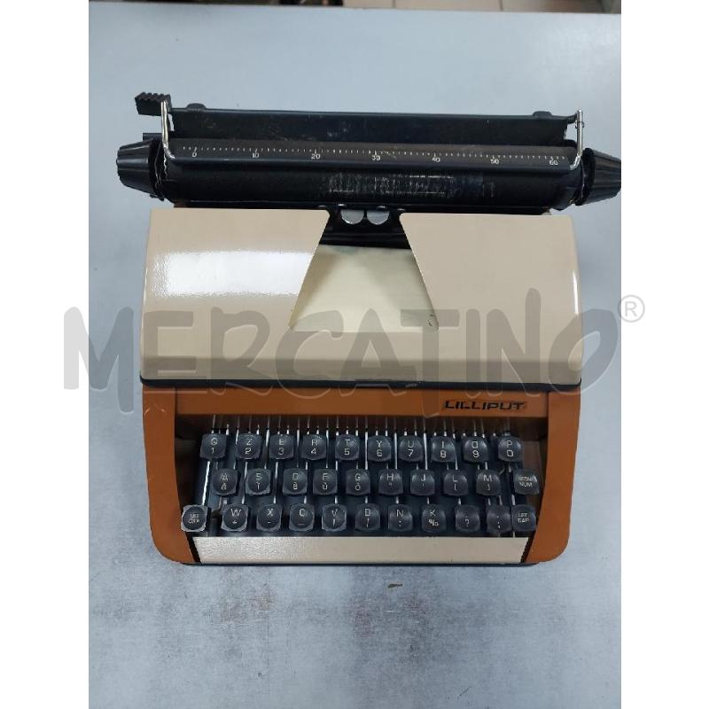MACCHINA DA SCRIVERE LILLIPUT | Mercatino dell'Usato Avigliana 1