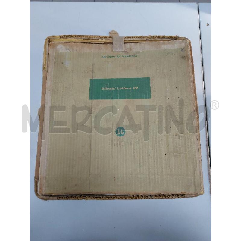 MACCHINA DA SCRIVERE OLIVETTI LETTERA 22 CON SCATOLA ORIGINALE | Mercatino dell'Usato Avigliana 3
