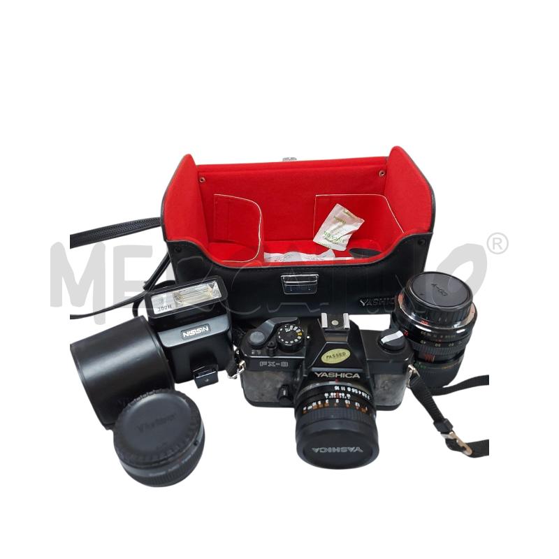 MACCHINA FOTOGRAFICA YASHICA FX-3 CON OBBIETTIVI E VALIGETTA | Mercatino dell'Usato Avigliana 1