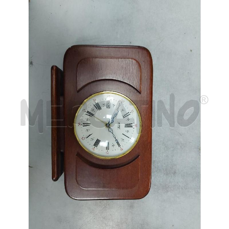 OROLOGIO DA TAVOLO LEGNO CARICA A MANO  | Mercatino dell'Usato Avigliana 1