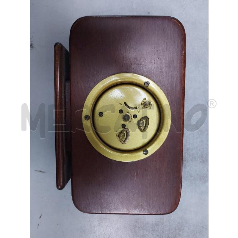 OROLOGIO DA TAVOLO LEGNO CARICA A MANO  | Mercatino dell'Usato Avigliana 2