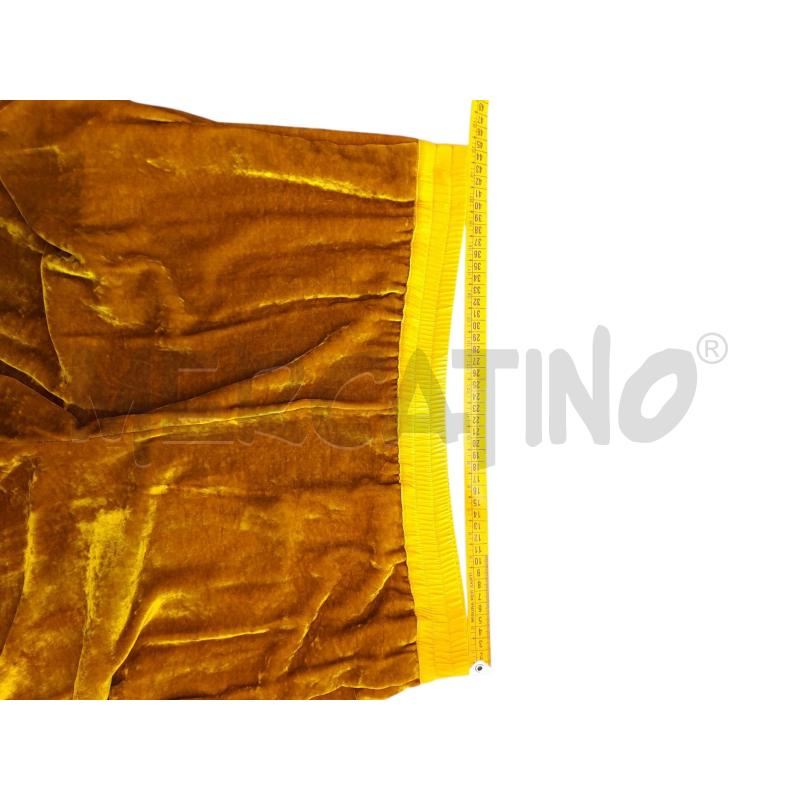 PANTALONE DONNA BALLANTYNE VELLUTO DI SETA NUOVO OCRA | Mercatino dell'Usato Avigliana 5