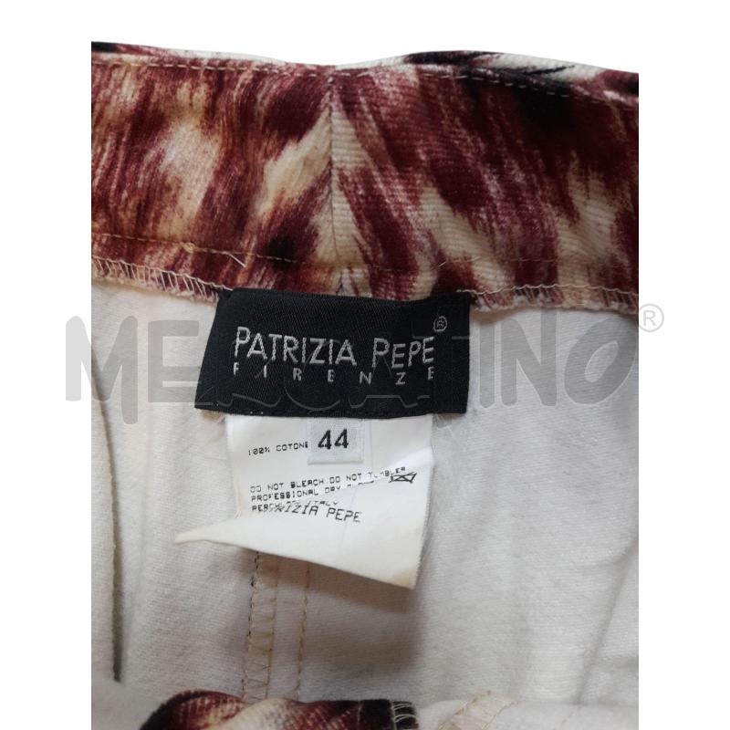 PANTALONE DONNA PATRIZIA PEPE CON LEONE | Mercatino dell'Usato Avigliana 4