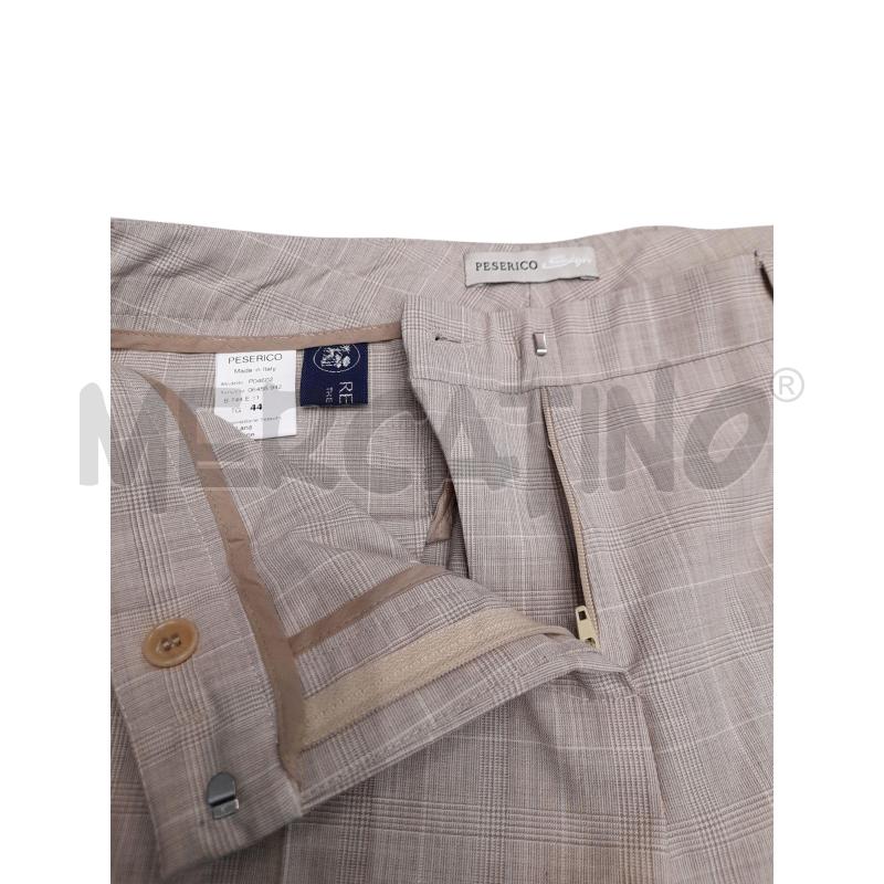 PANTALONE DONNA PESERICO SIGN BEIGE QUADRI  | Mercatino dell'Usato Avigliana 2