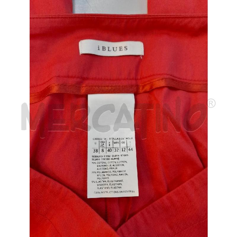 PANTALONE DONNA ROSSO I BLUES  | Mercatino dell'Usato Avigliana 3