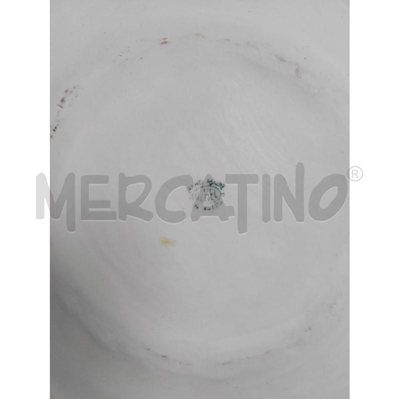 PIATTO TORTA GZHEL FIORI BLU | Mercatino dell'Usato Avigliana 2