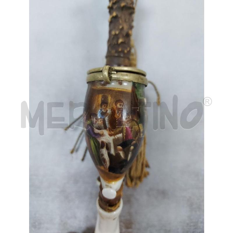 PIPA LEGNO 700 IN CERAMICA DIPINTA A MANO | Mercatino dell'Usato Avigliana 2