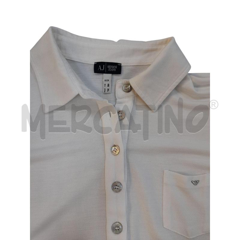 POLO DONNA ARMANI JEANS BCO  | Mercatino dell'Usato Avigliana 2