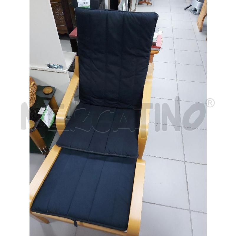 POLTRONA IKEA+ POGGIAPIEDI | Mercatino dell'Usato Avigliana 1