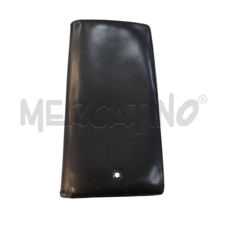 PORTA FOGLIO MONT BLANC NERO  | Mercatino dell'Usato Avigliana 1