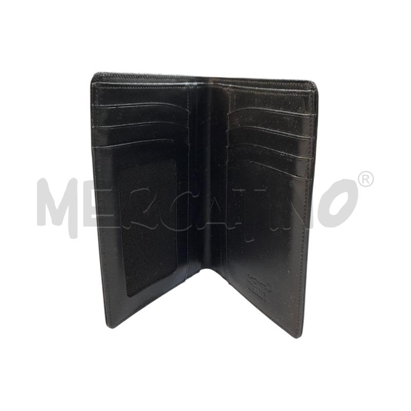 PORTA FOGLIO UOMO MONT BLANC NERO | Mercatino dell'Usato Avigliana 2