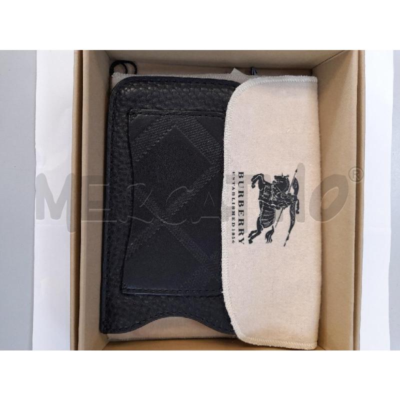 PORTA TELEFONO BURBERRY NERO  | Mercatino dell'Usato Avigliana 1