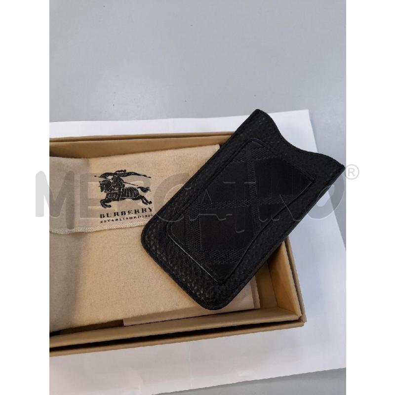 PORTA TELEFONO BURBERRY NERO  | Mercatino dell'Usato Avigliana 2