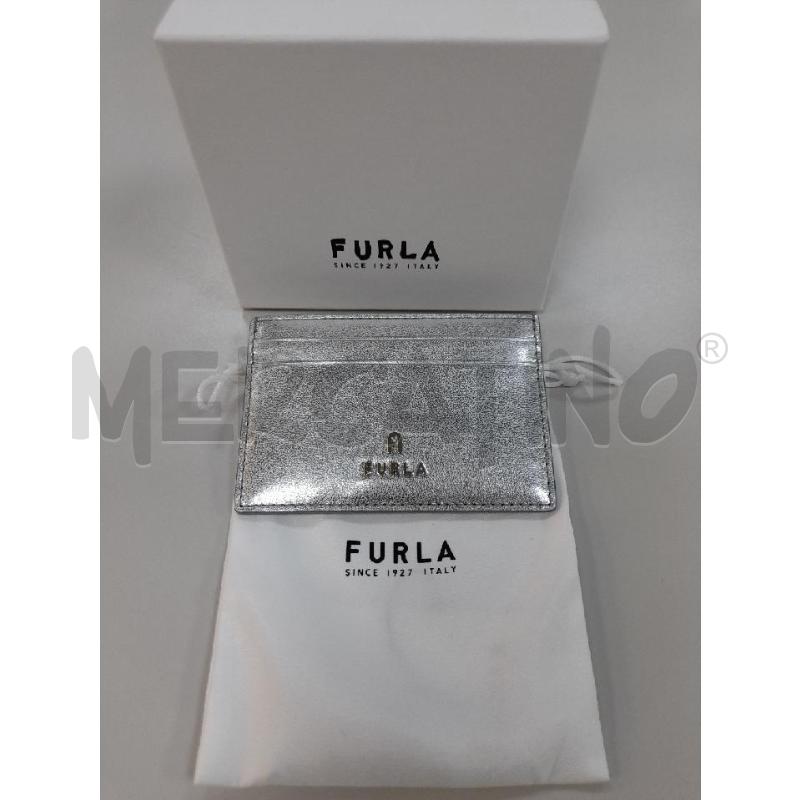PORTA TESSERE FURLA ARGENTO | Mercatino dell'Usato Avigliana 1
