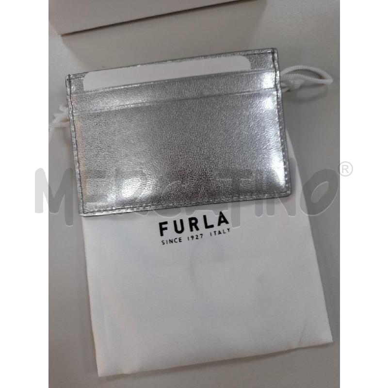 PORTA TESSERE FURLA ARGENTO | Mercatino dell'Usato Avigliana 2